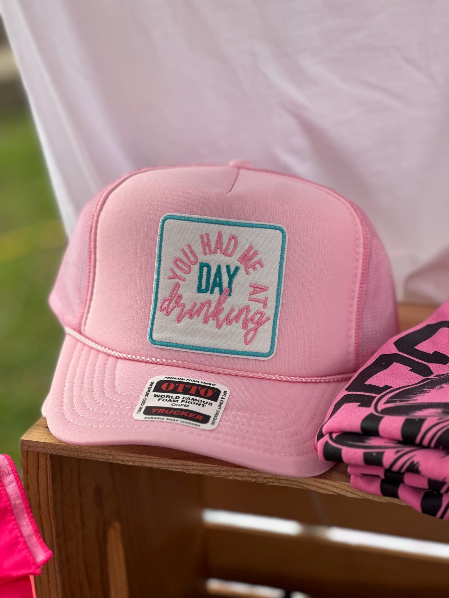 You had me at Day Drinking Trucker Hat