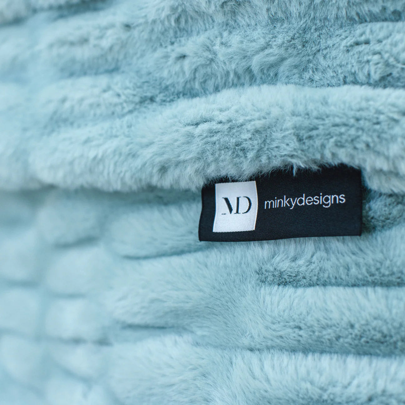 Glacier Glide Chic Minky Blanket