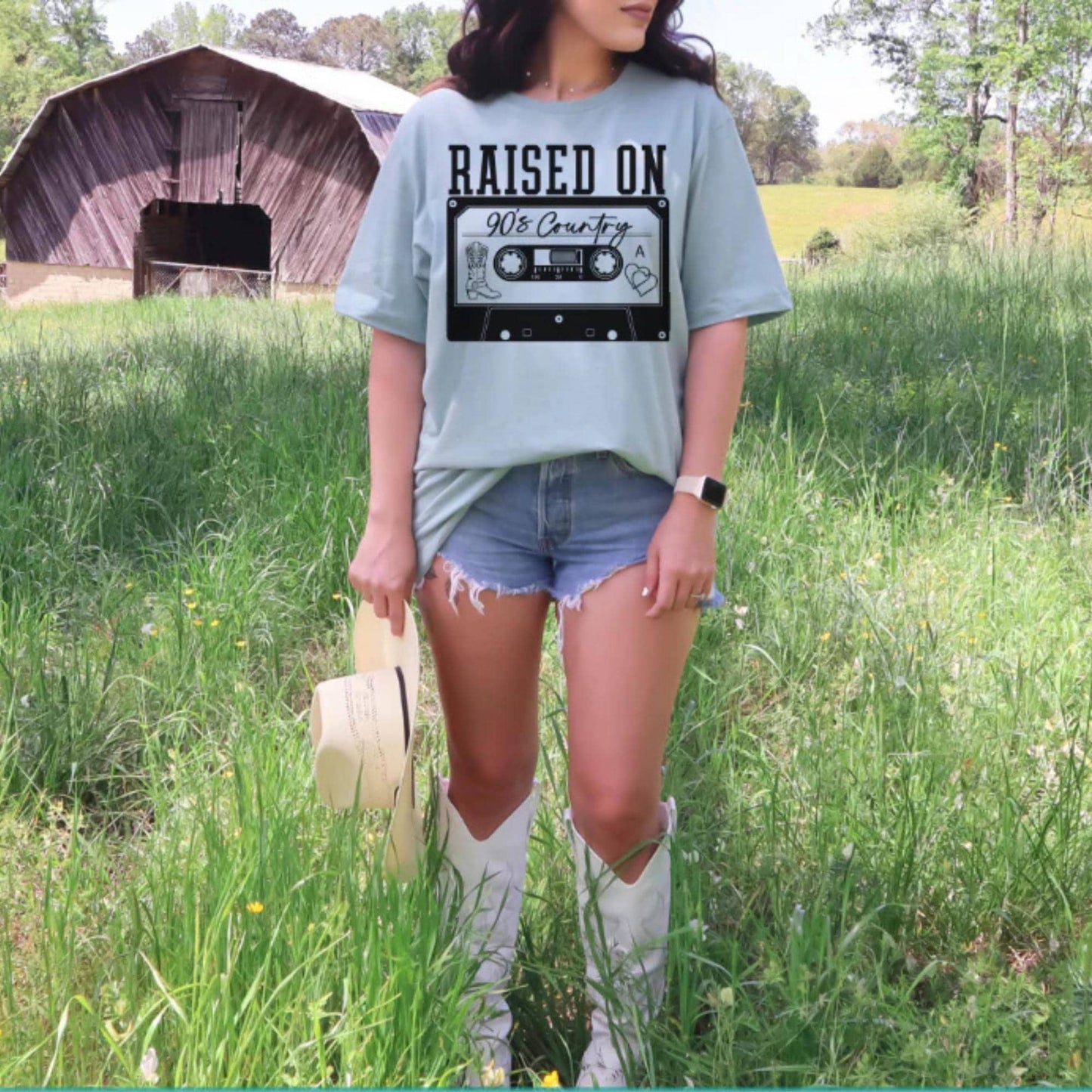 Raised on 90s Country Music - Shirt or Sweatshirt