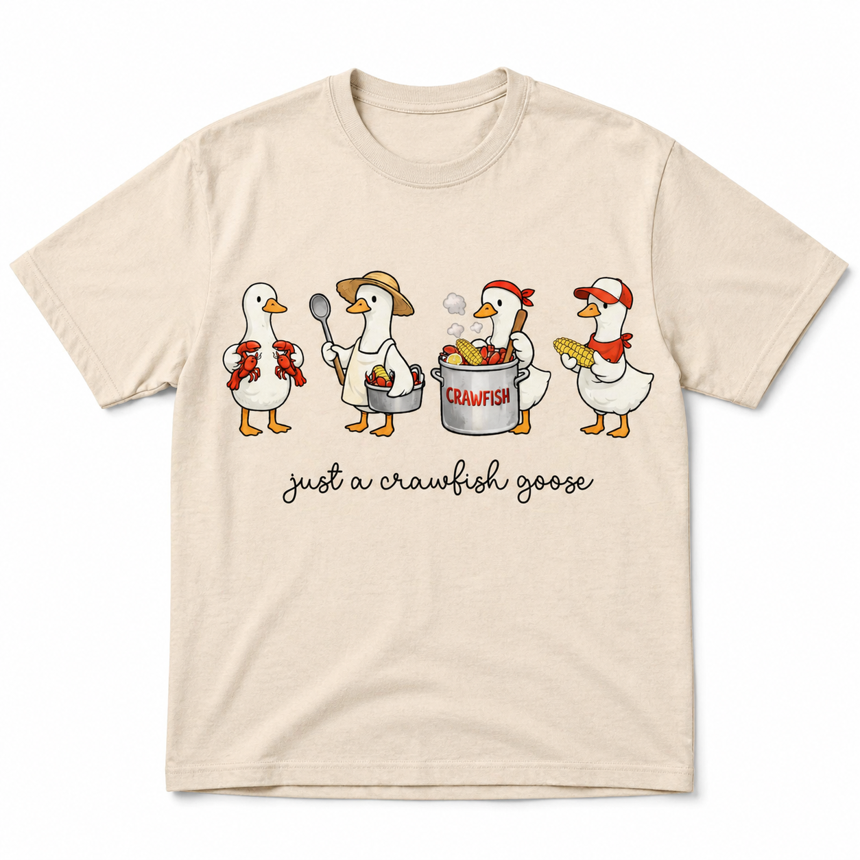 Just a Crawfish Goose Youth Tee