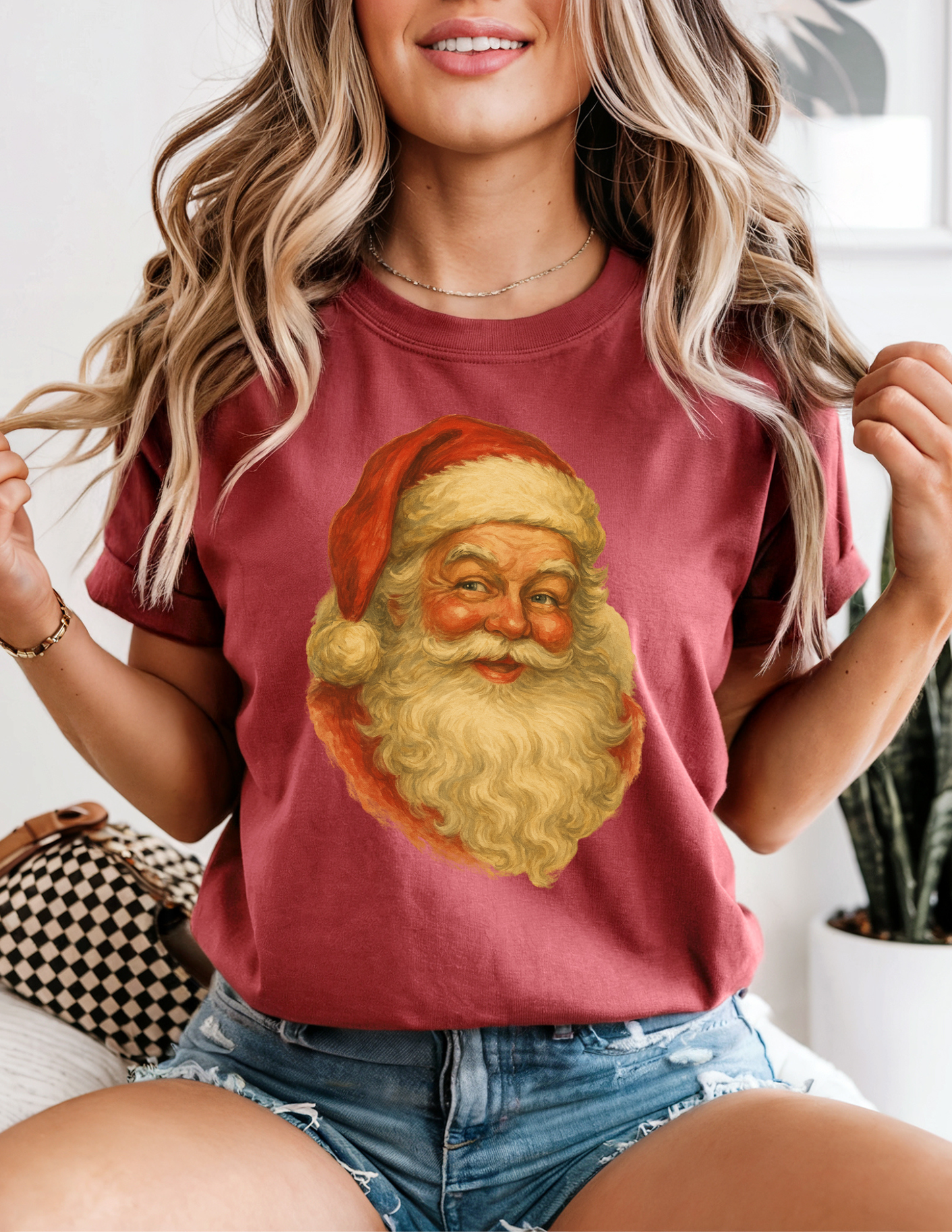 Vintage Santa T-Shirt