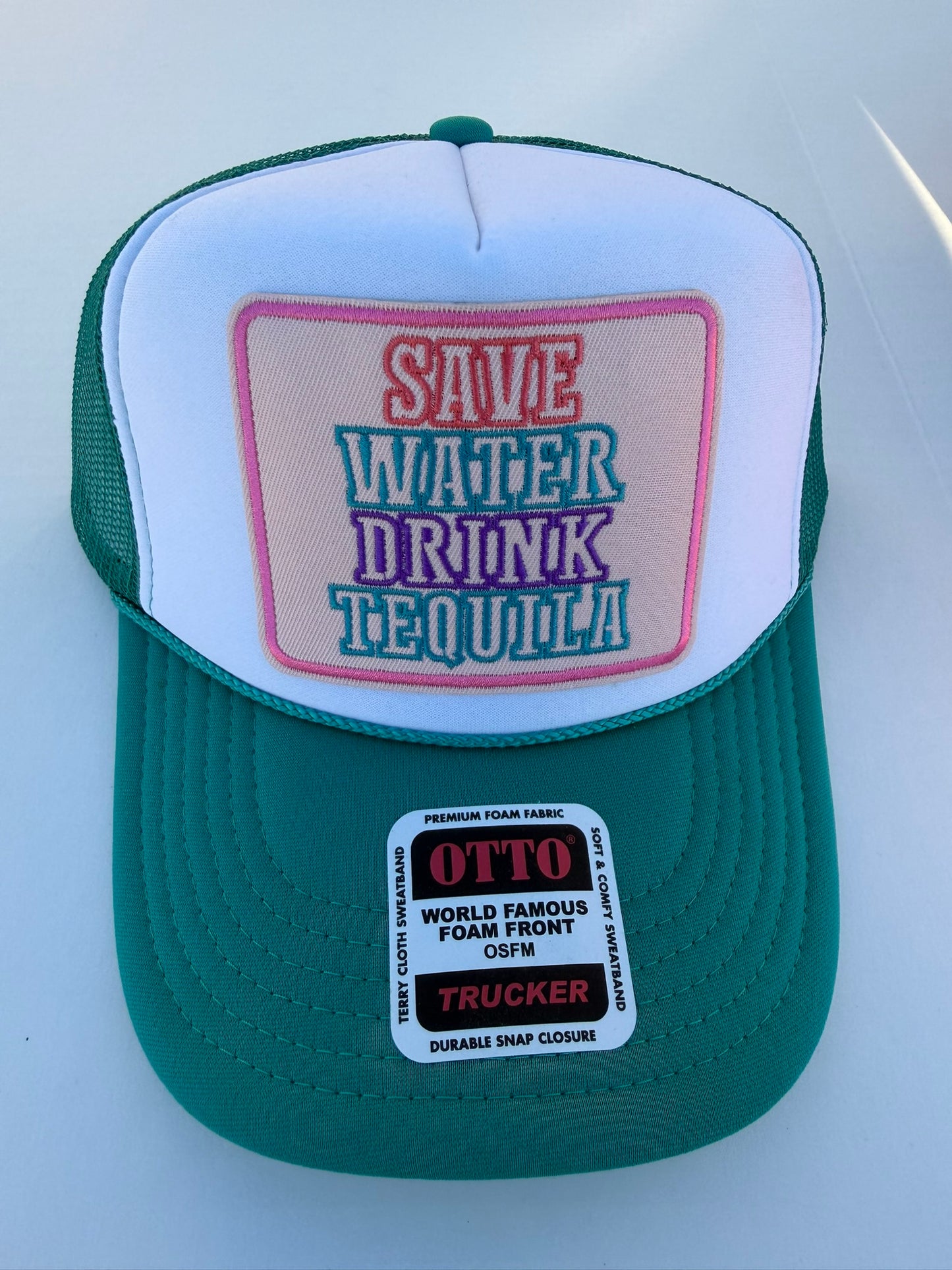 Save Water Drink Tequila Trucker Hat