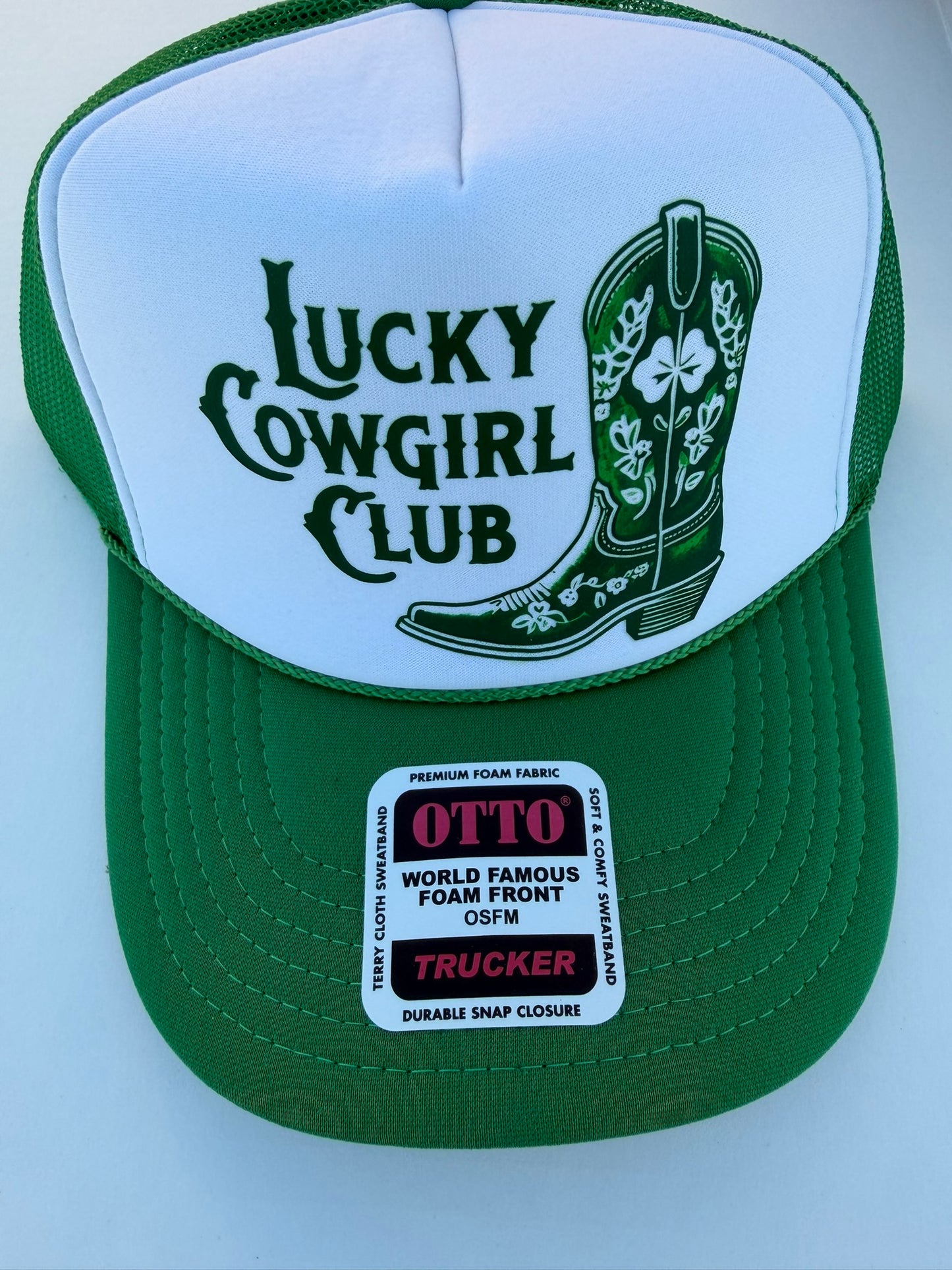Lucky Cowgirl Club Trucker Hat