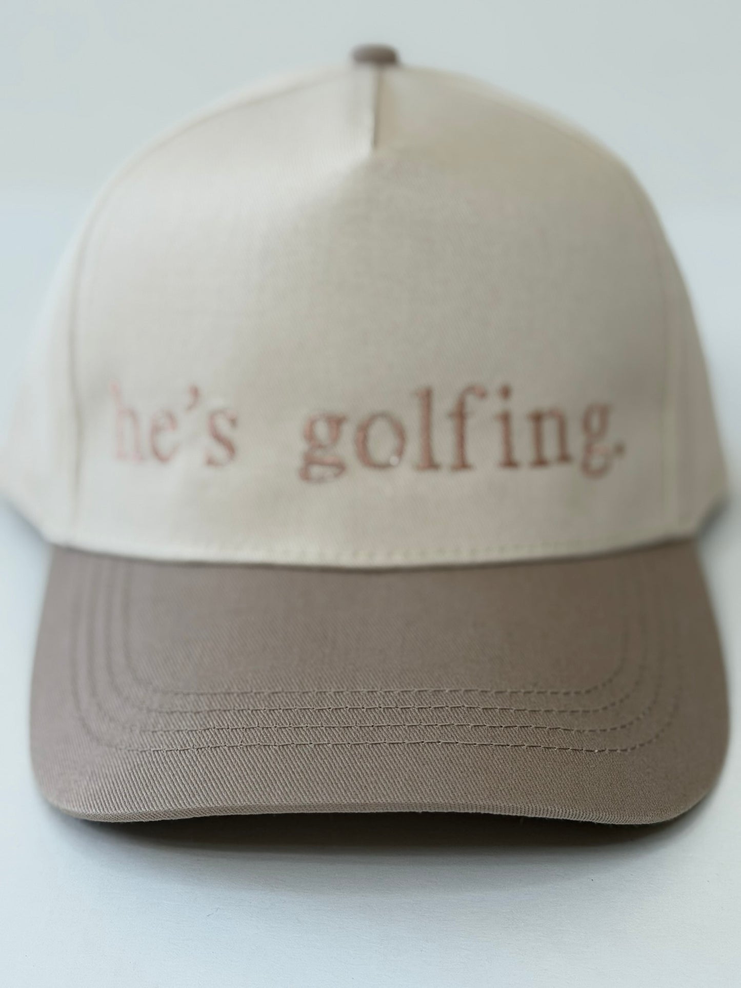 “He’s Golfing.” Snapback Hat