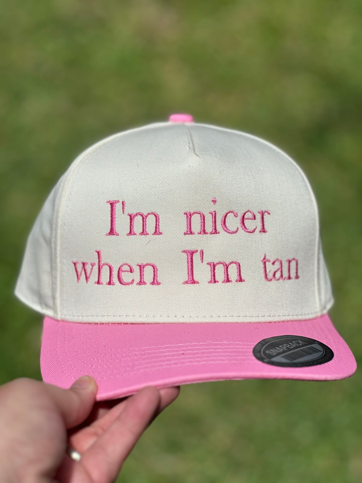 The "Nicer When I’m Tan" Trucker