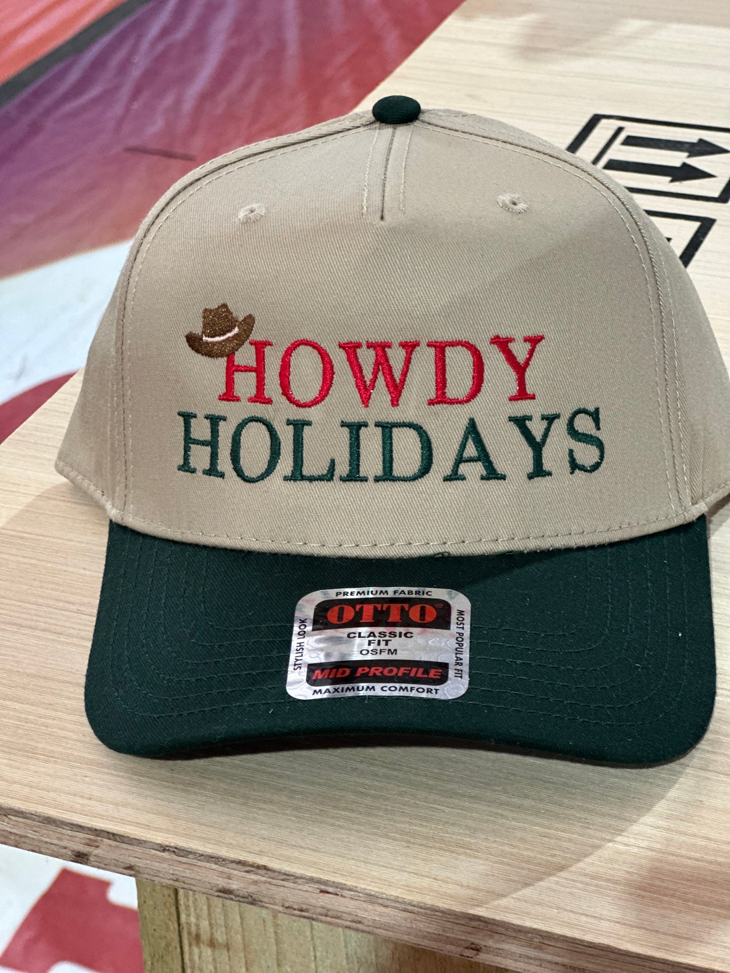 Cowboy Christmas Howdy Holidays Hat – Festive Western Vibes