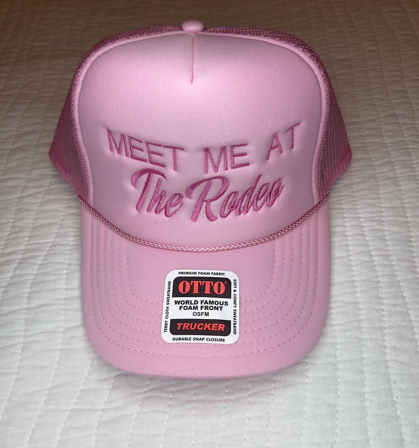 Meet Me at the Rodeo Trucker Hat