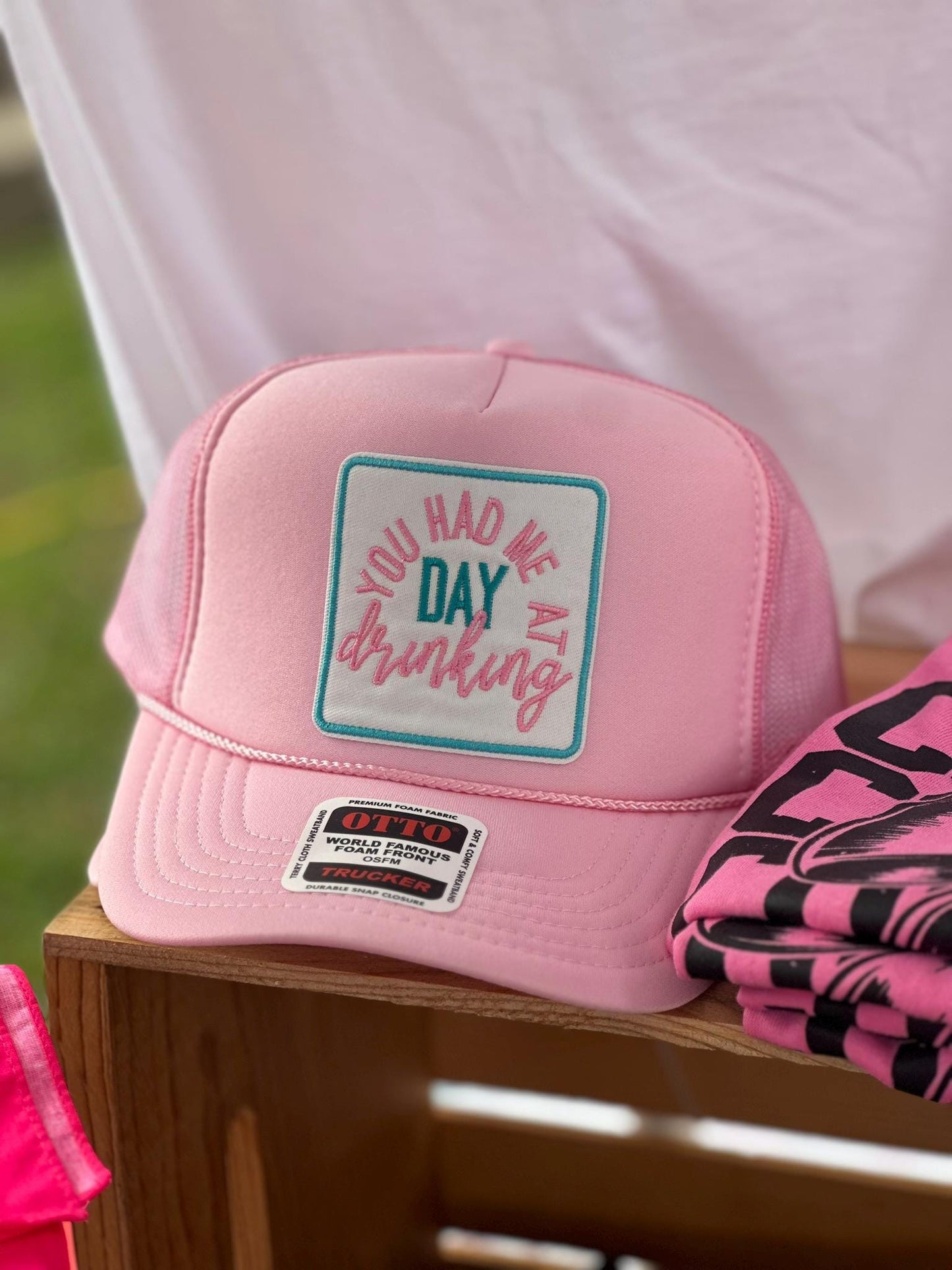 You had me at Day Drinking Trucker Hat