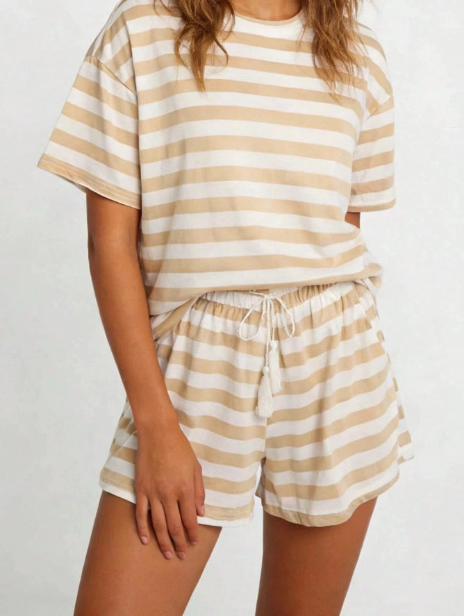 Beach Day Casual Stripes Resort Set