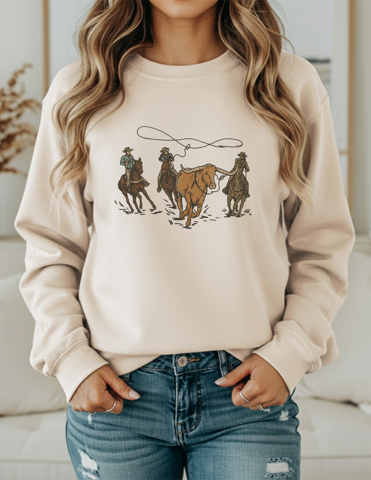 Roundtop - Steer Roping Sweatshirt
