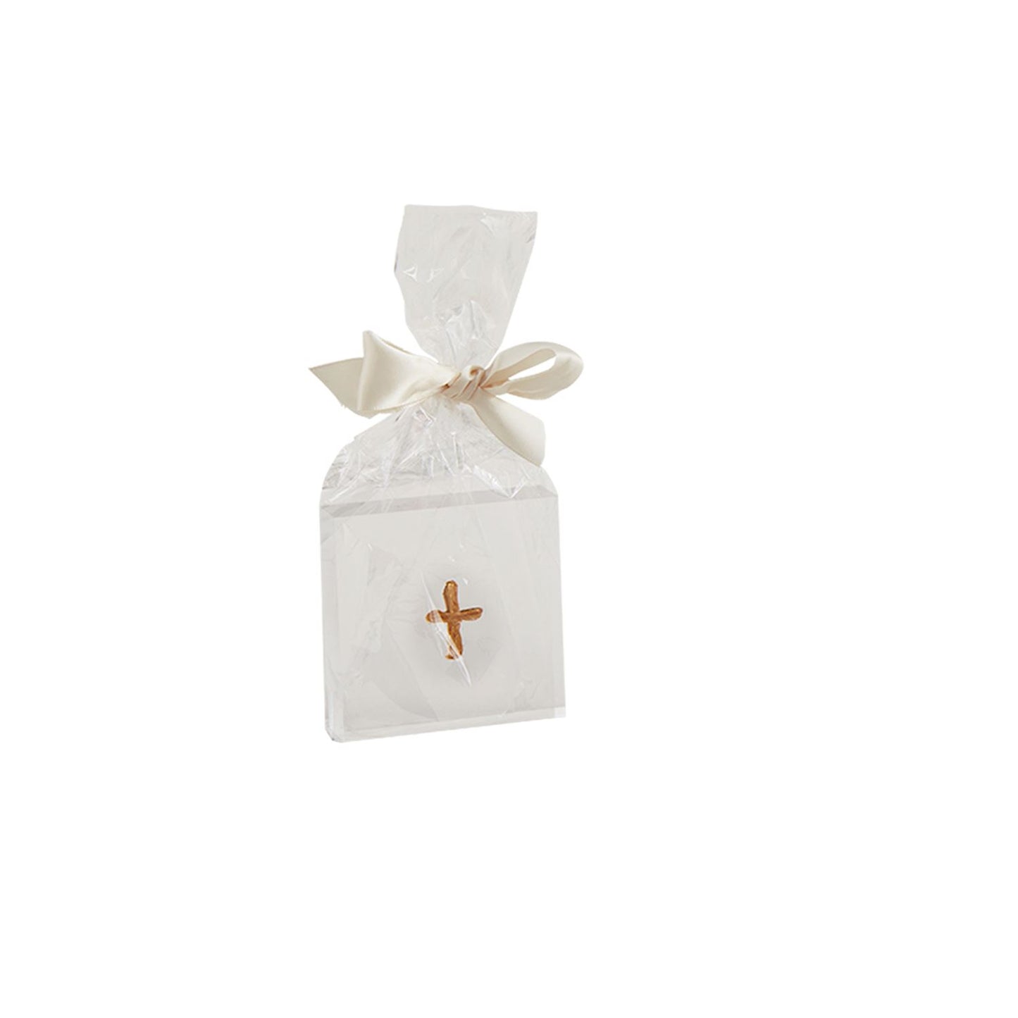 Gold Cross Mini Acrylic Sitter