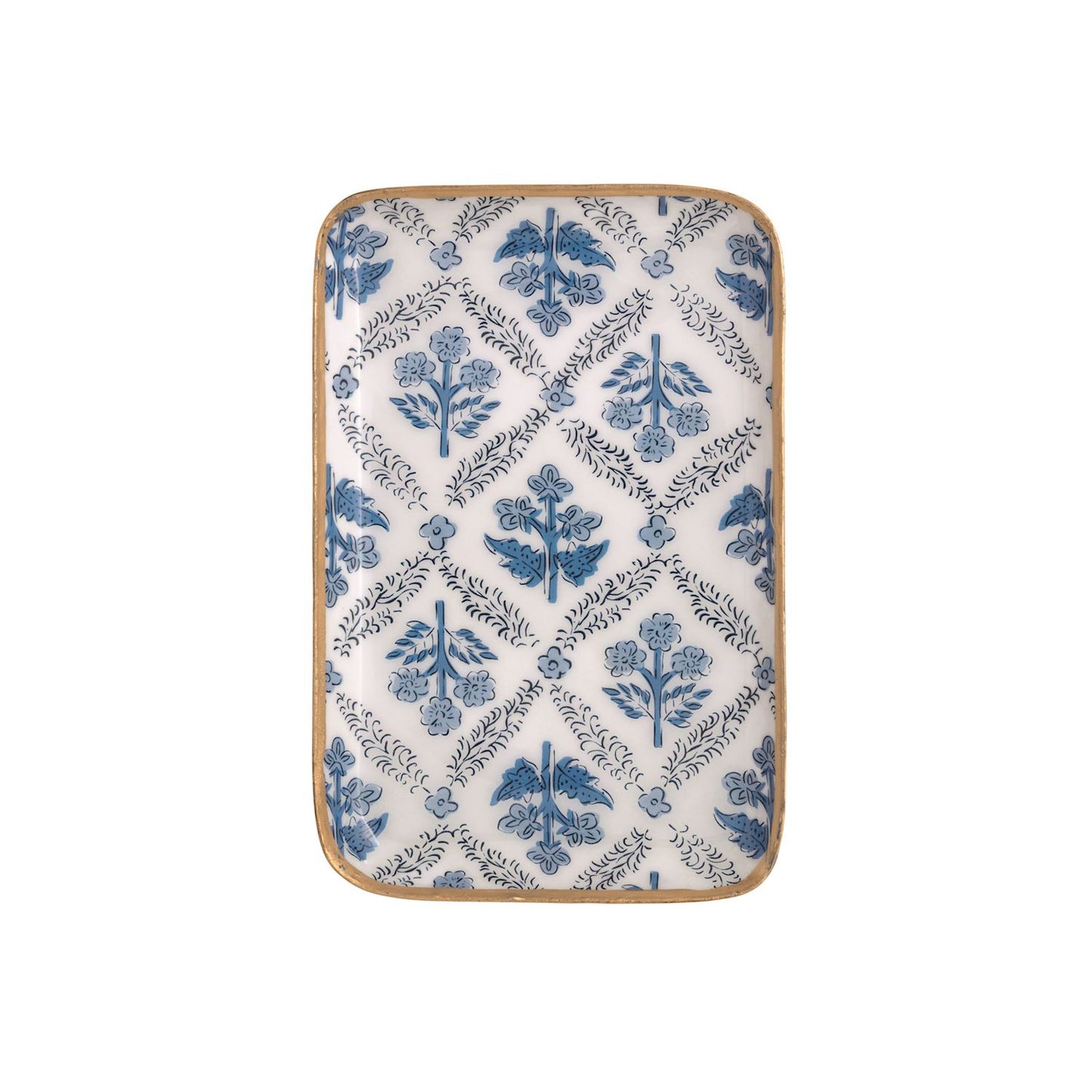 Vine Floral Pattern Trinket Dish