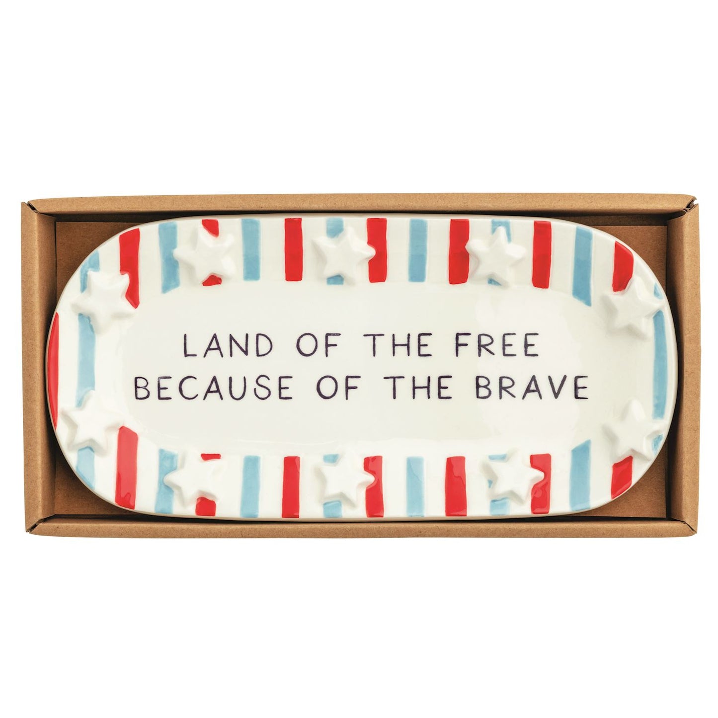 Stripe American Sentiment Tray