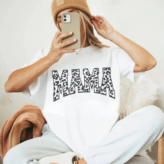 Cheetah Mama T-Shirt or Sweatshirt