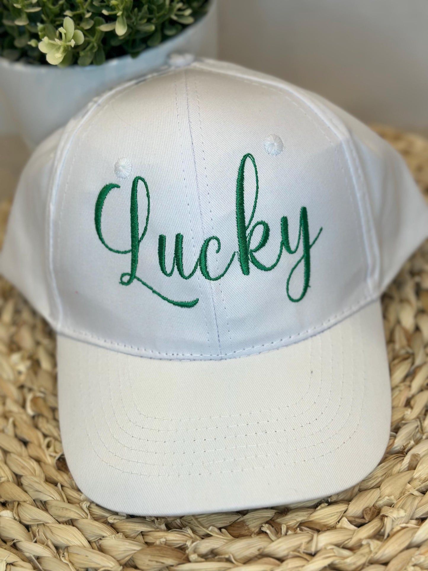 Lucky St. Patrick's  Day Baseball Hat