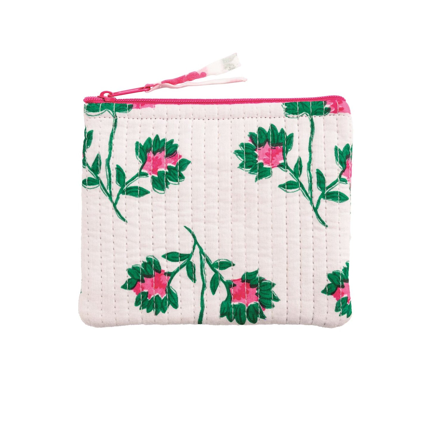 Peony Block Print Small Case