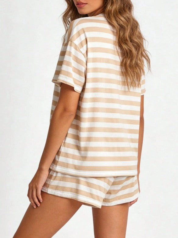 Beach Day Casual Stripes Resort Set