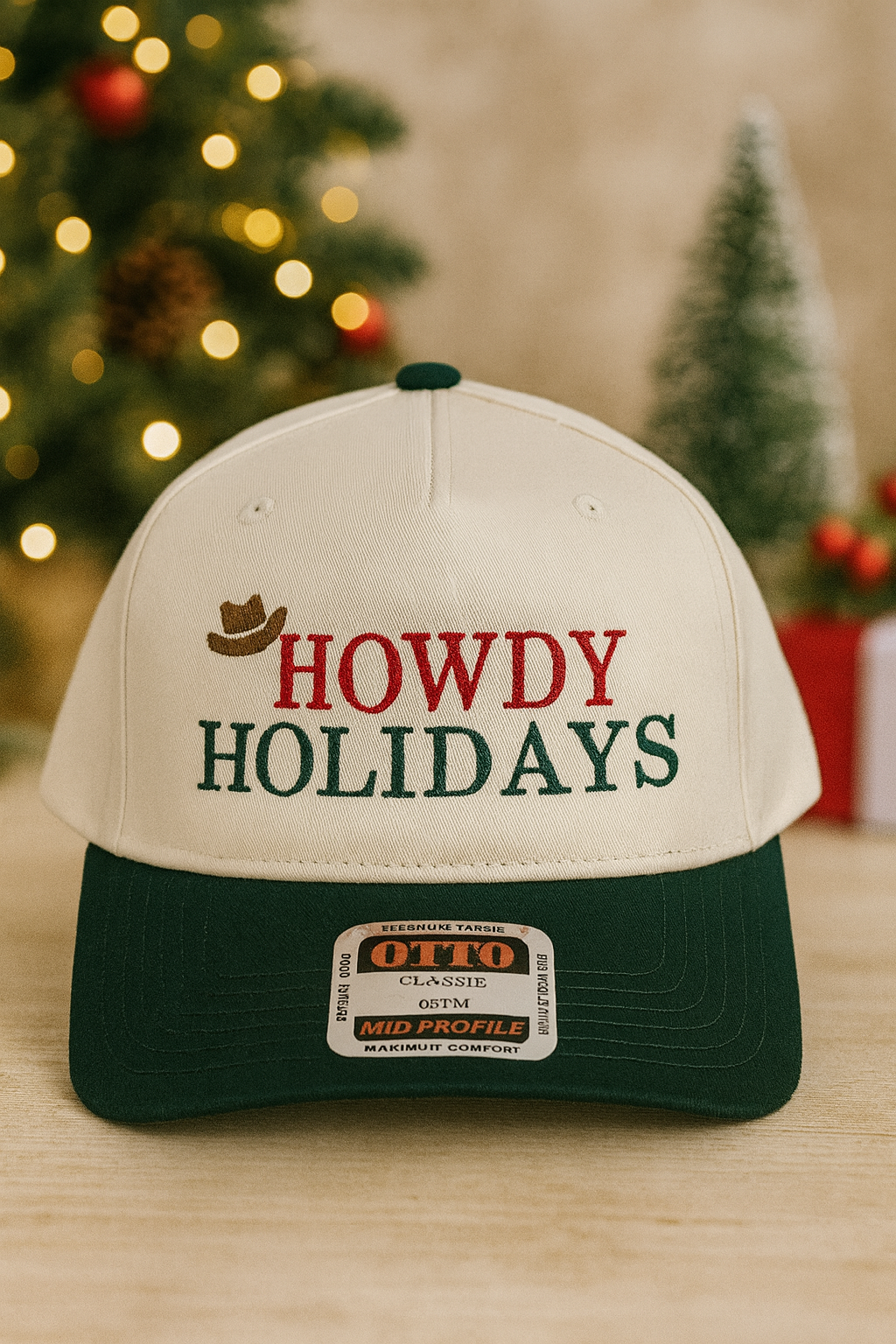 Cowboy Christmas Howdy Holidays Hat – Festive Western Vibes