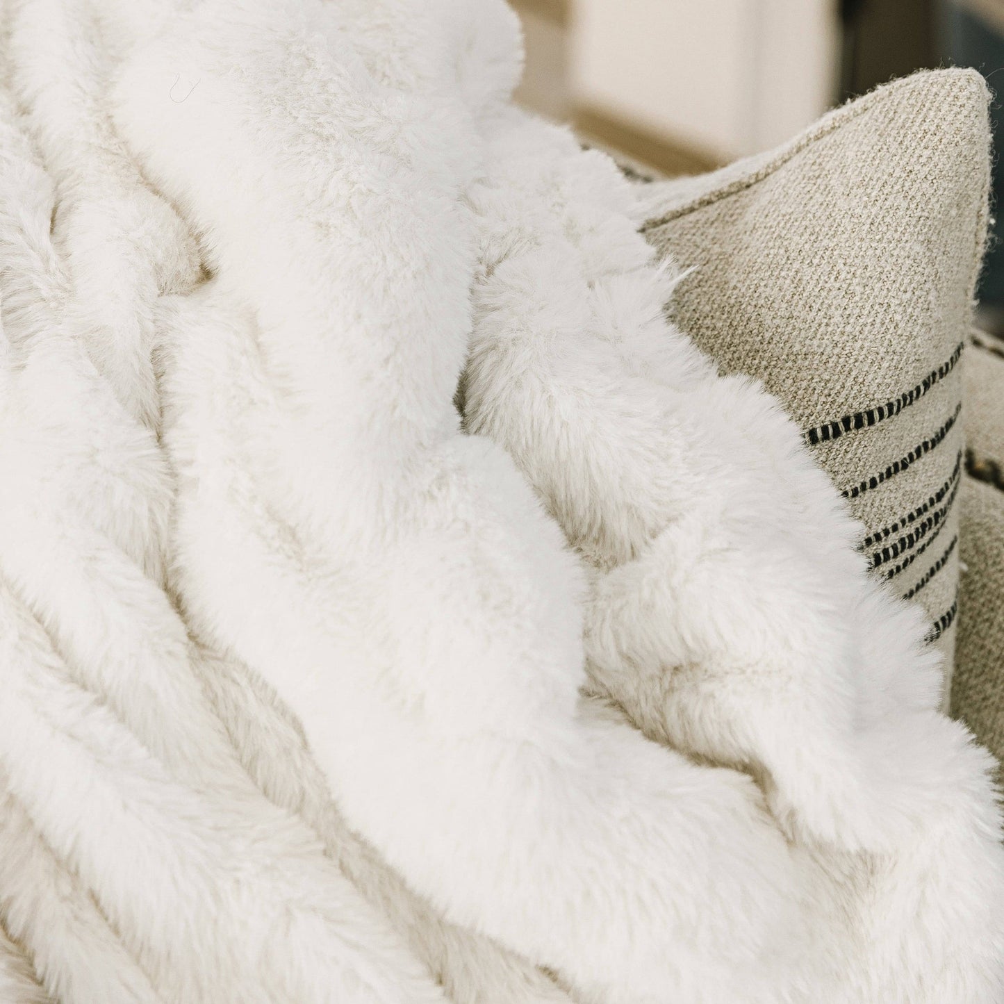 Polar Bear Chic Minky Blanket