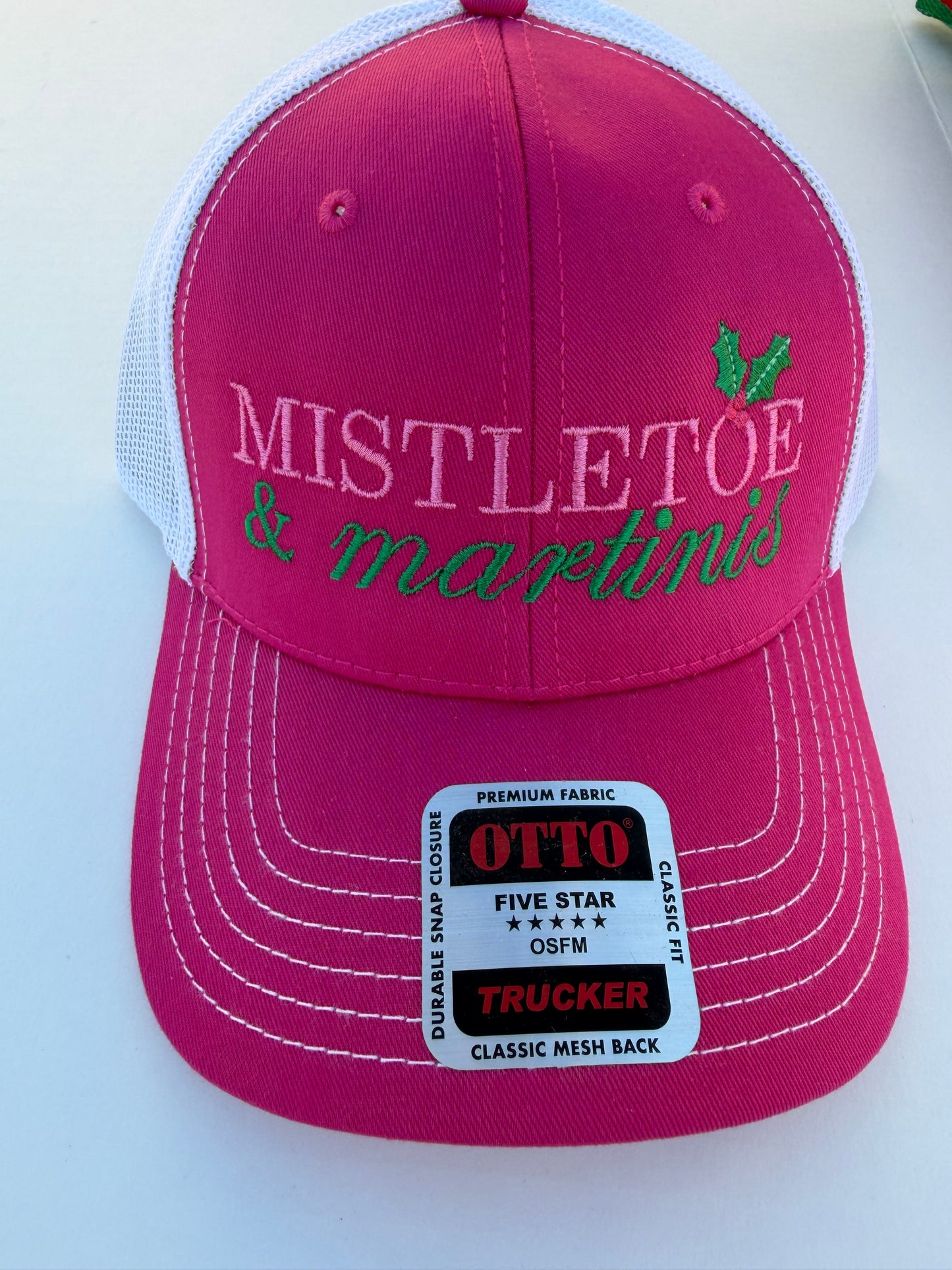 Mistletoe & Martinis Hat