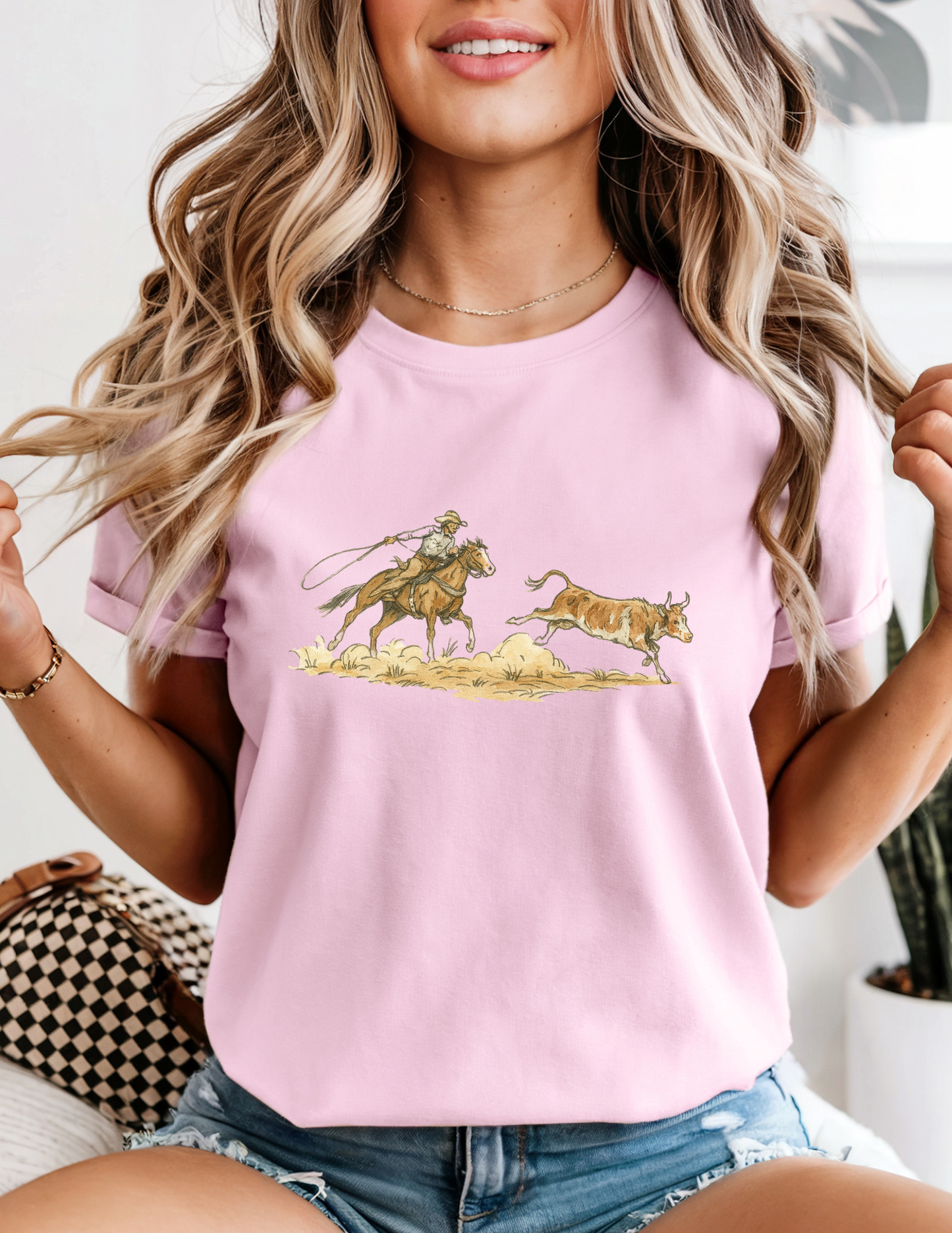 Roundtop - Western Steer Roping T-Shirt