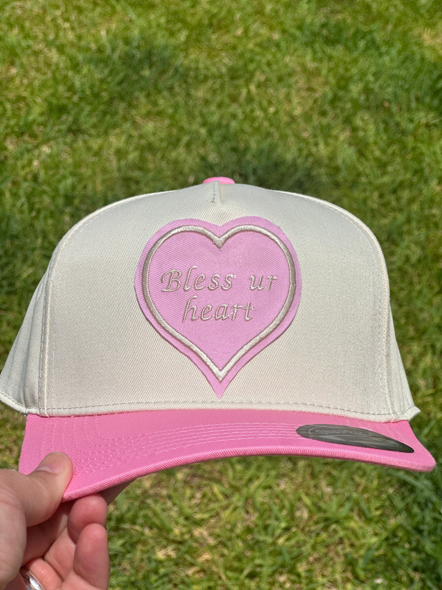 Bless ur heart  baseball hat with southern charm