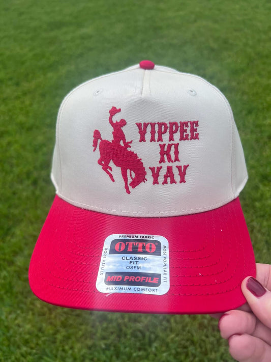 Yippee Ki Yay Bucking Horse Hat