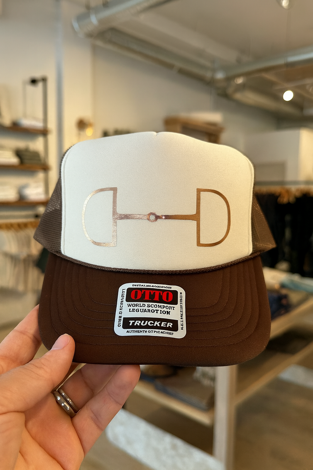 Horse Bit Country Trucker Hat