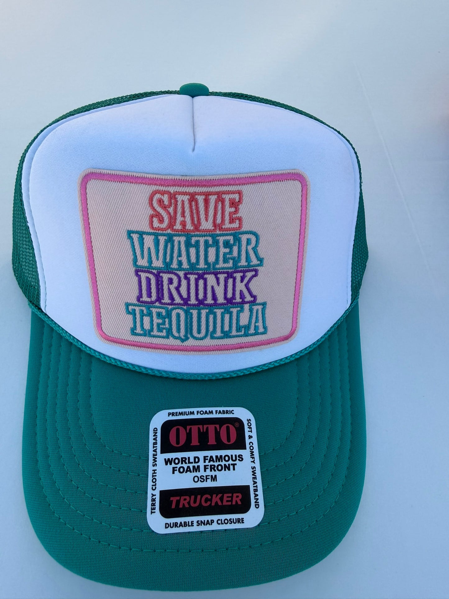Save Water Drink Tequila Trucker Hat