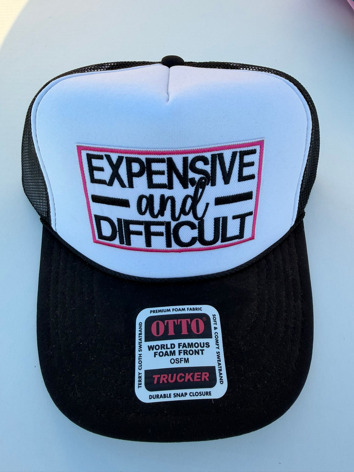 Expensive And Difficult Patch Trucker Hat