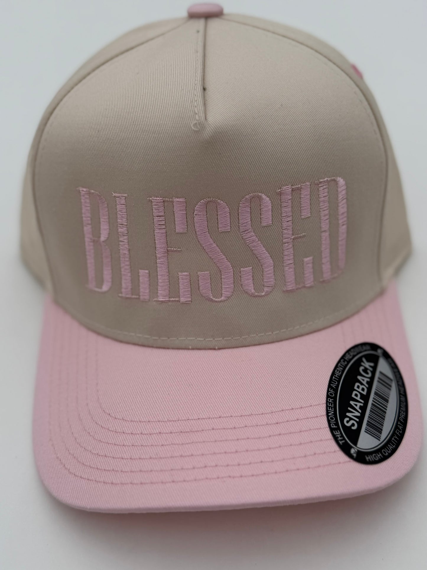 BLESSED Embroidered Snapback Hat