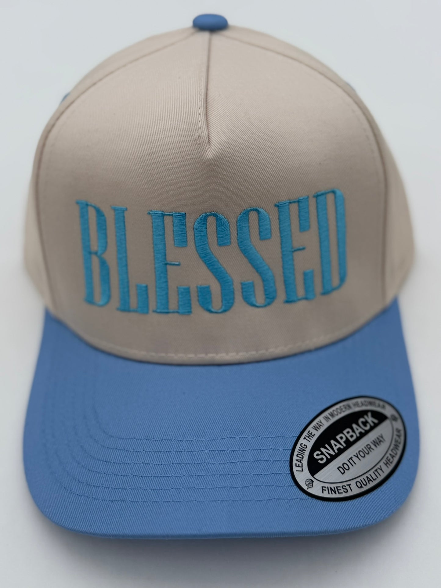 BLESSED Embroidered Snapback Hat
