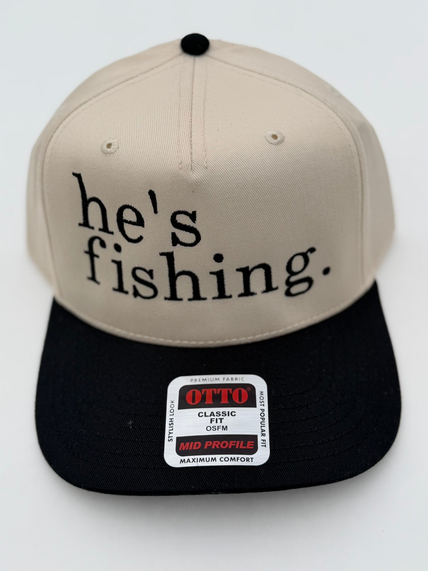 He’s Fishing