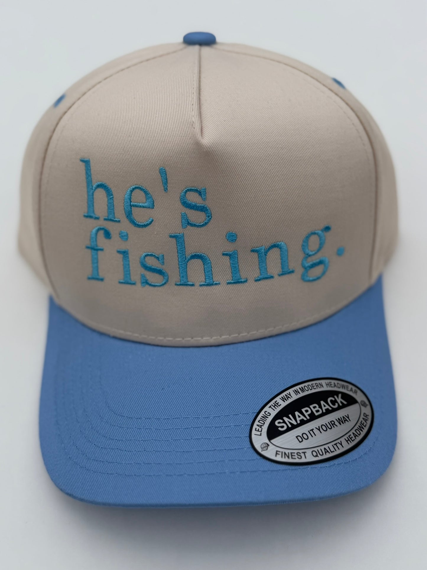 He’s Fishing