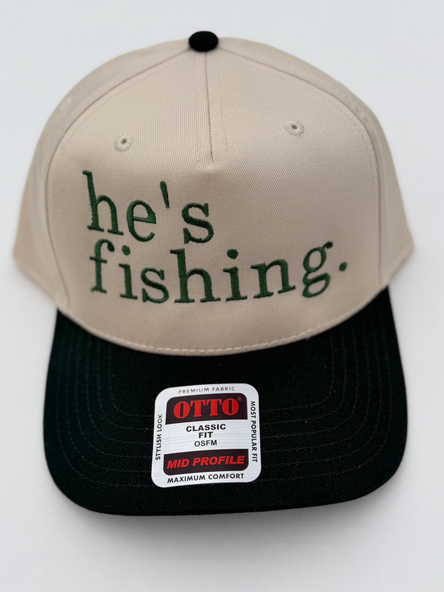 He’s Fishing