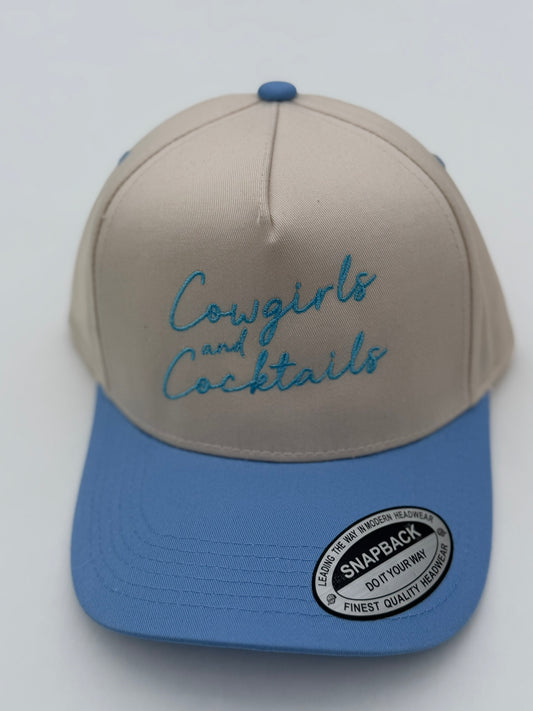 Cowgirls & Cocktails Snapback Hat