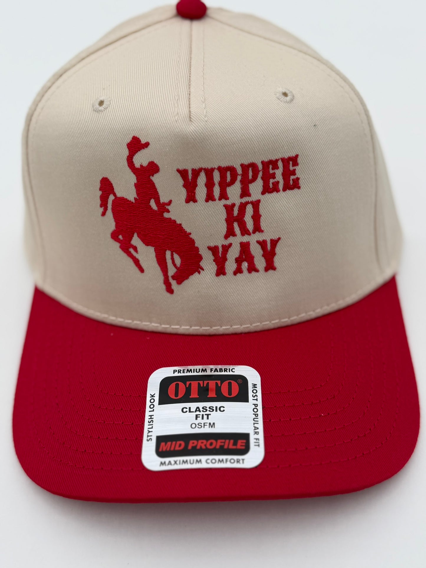 Yippee Ki Yay Bucking Horse Snapback Hat