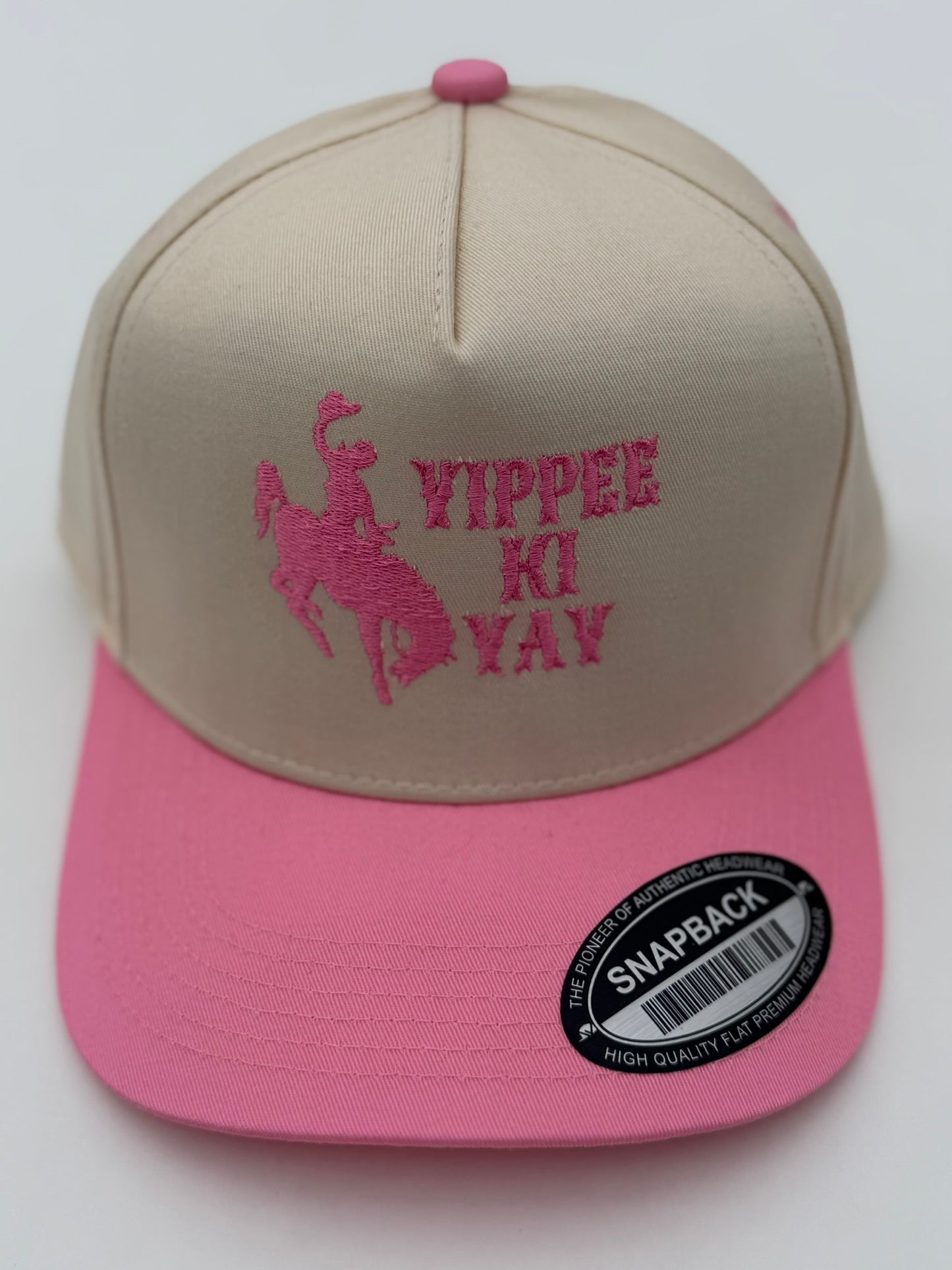 Yippee Ki Yay Bucking Horse Snapback Hat