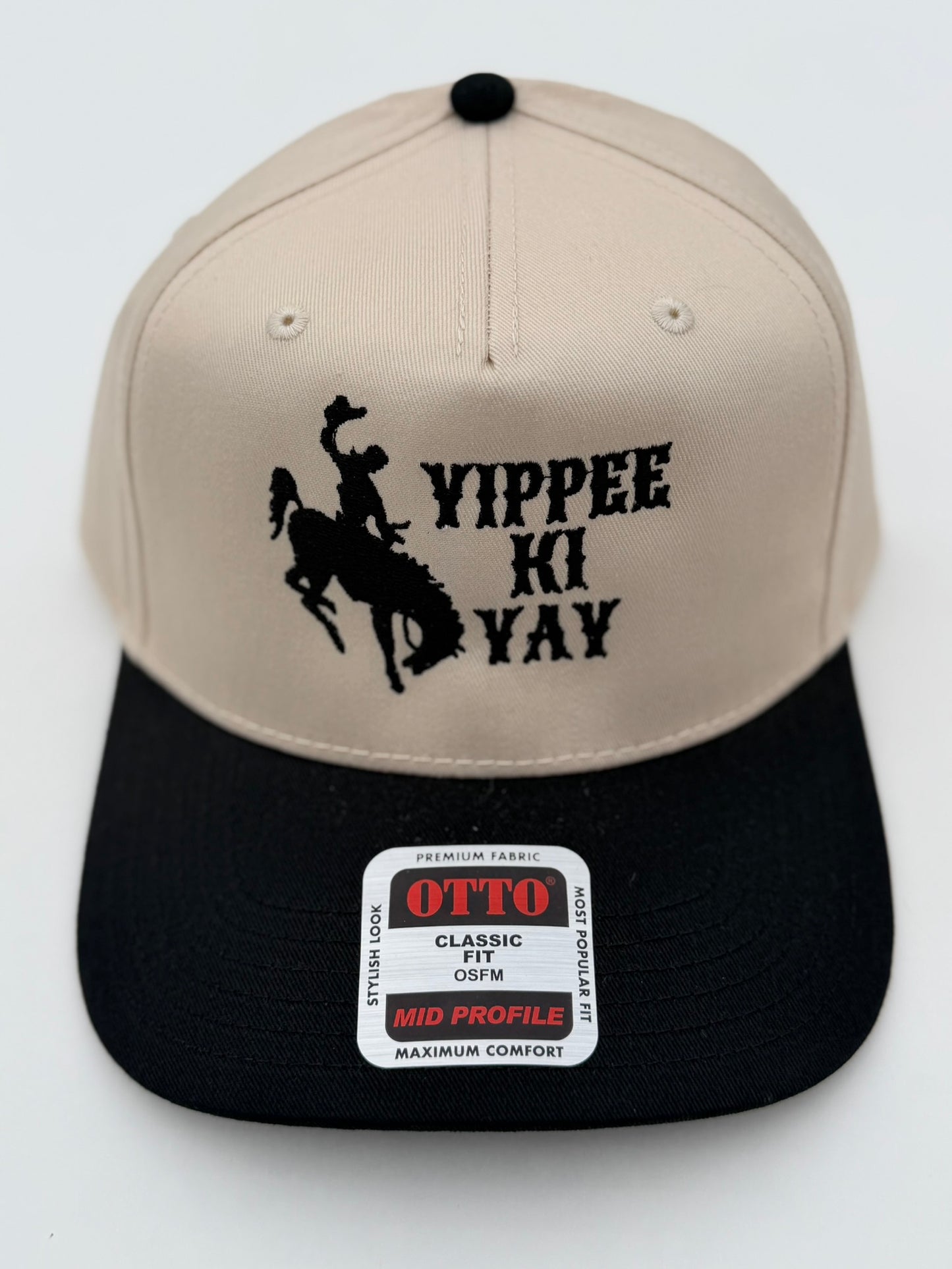 Yippee Ki Yay Bucking Horse Snapback Hat