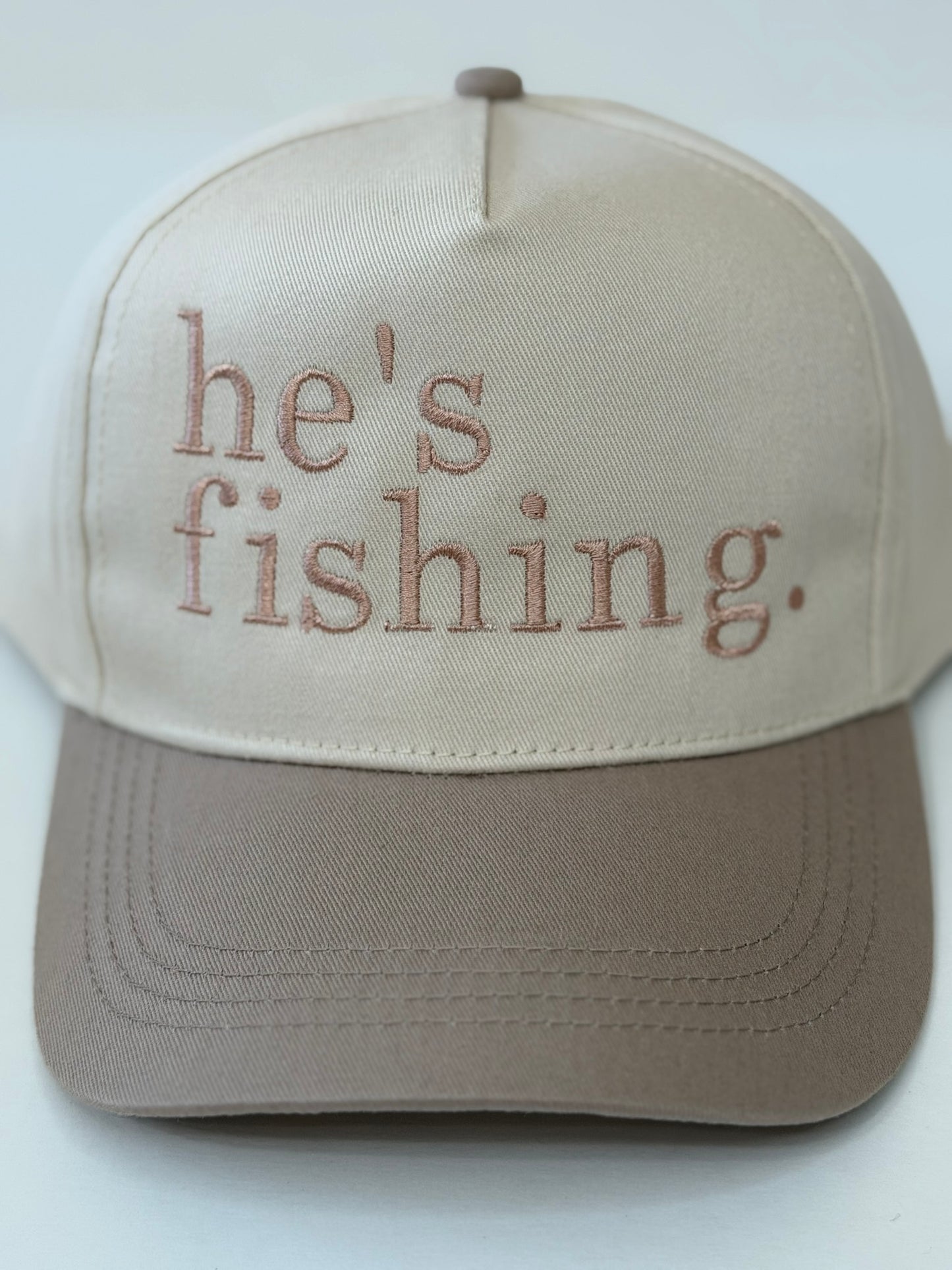 He’s Fishing