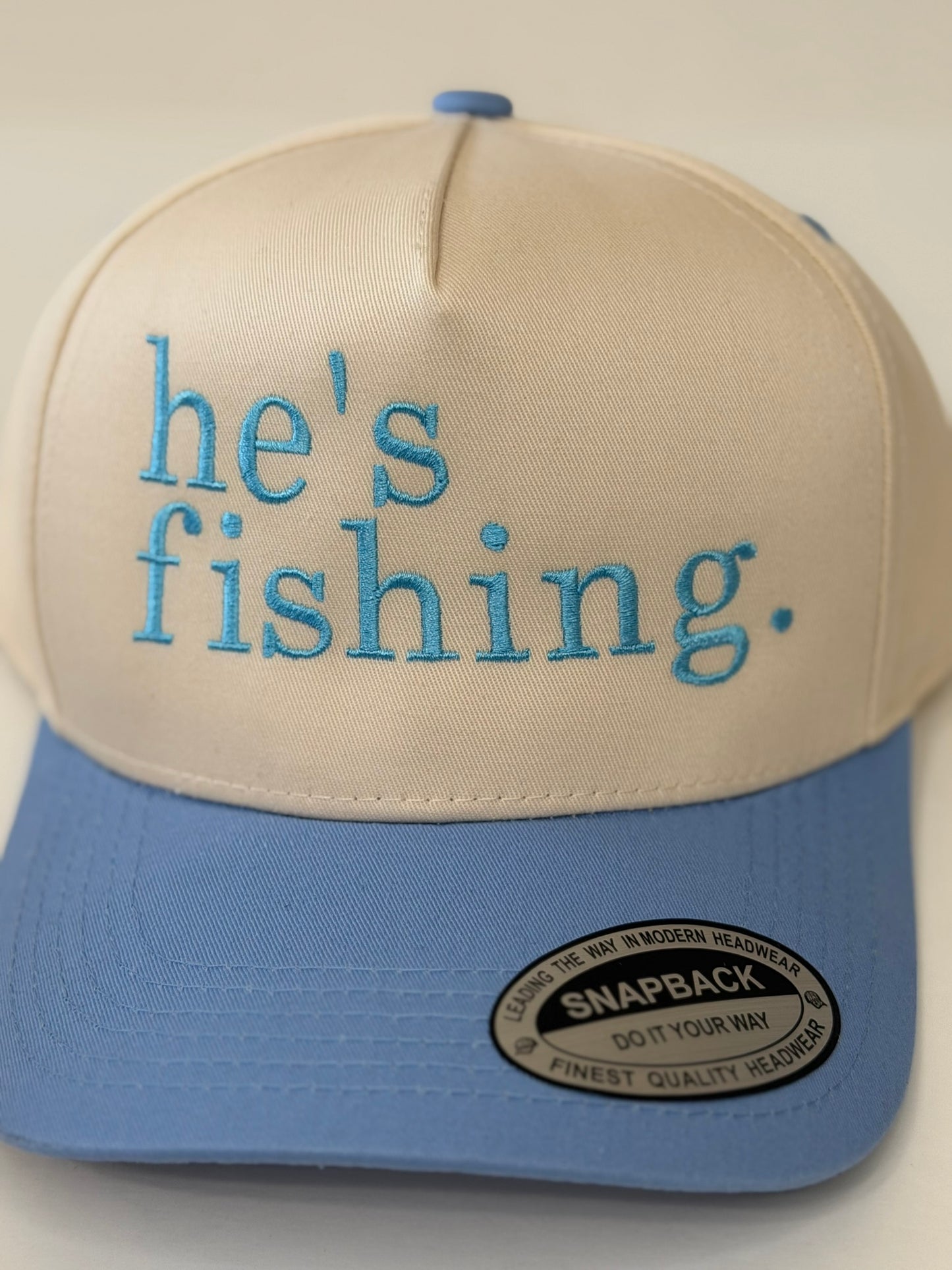 He’s Fishing
