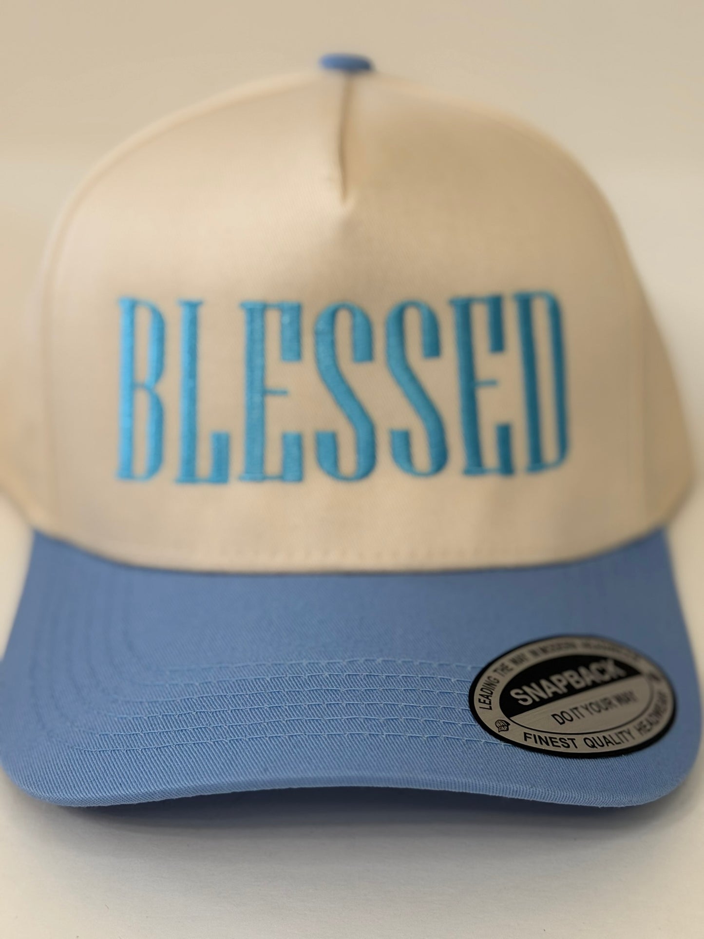 BLESSED Embroidered Snapback Hat