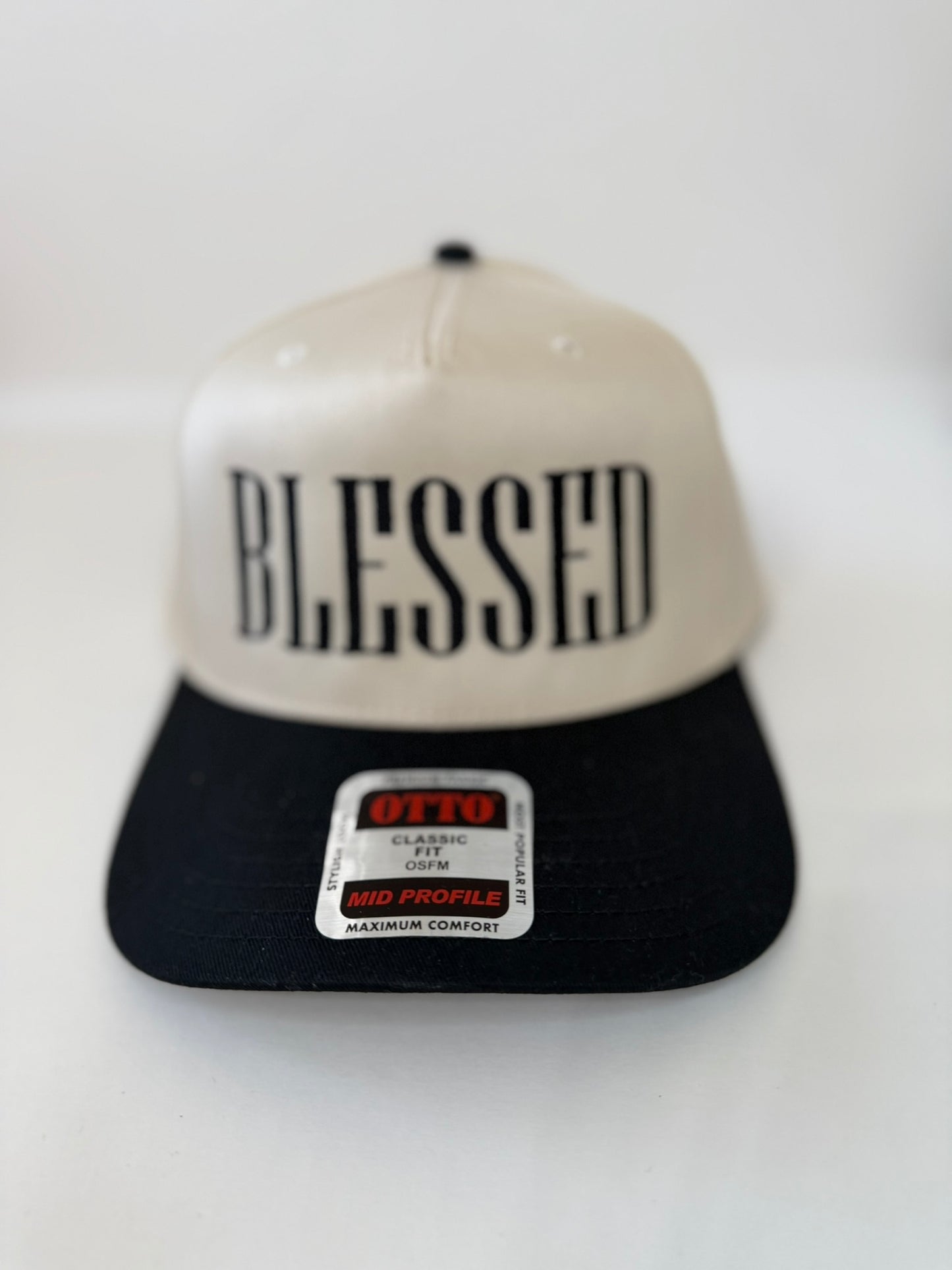BLESSED Embroidered Snapback Hat