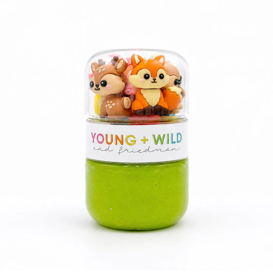 Grab & Go Dough Jar - Fall Animals
