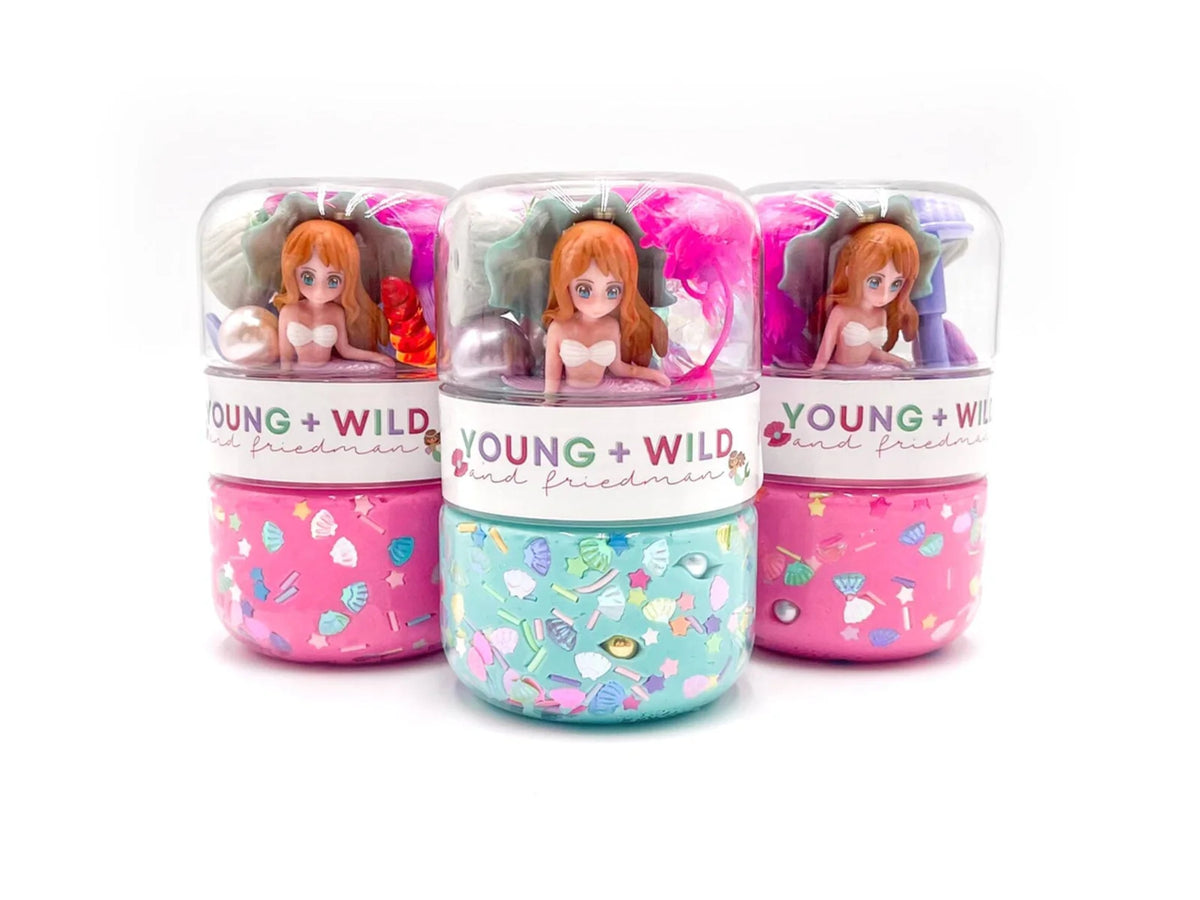 Grab & Go Dough Jar - Mermaid